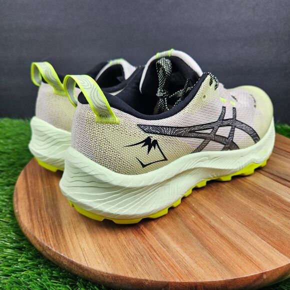 Asics Womens Gel Trabuco 12 Oatmeal Black Running Shoes Sneakers Size 8 1012B605 - Picture 2 of 12